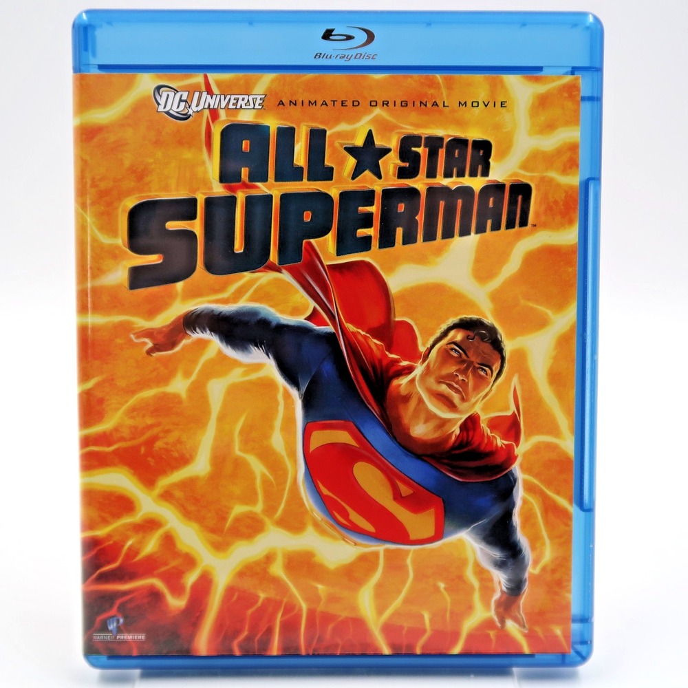 All Star Superman DC Universe Animated Original Movie Blu-ray 2011 DCU PG